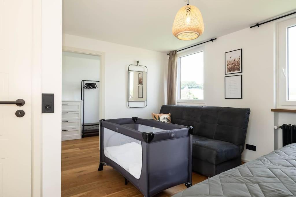 Luxury Apartment On The Rhein 부징겐엠호크리엔 외부 사진