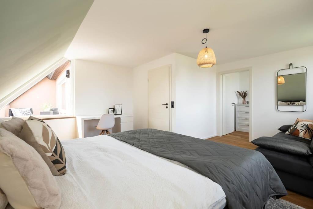 Luxury Apartment On The Rhein 부징겐엠호크리엔 외부 사진